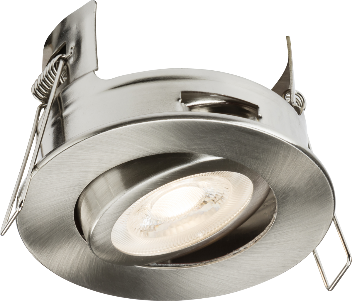 FireNova IP20 Tilt GU10 Fire-rated Open-back Downlight