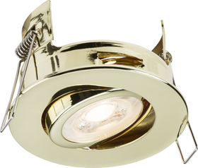 FireNova IP20 Tilt GU10 Fire-rated Open-back Downlight