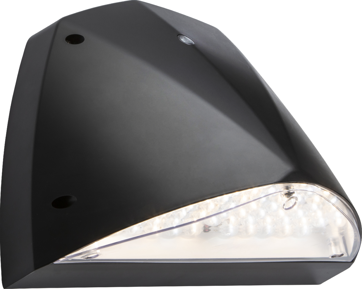 IP65 IK10 4 x Wattages and 3 x CCT Asymmetric Wall Pack with Photocell Sensor