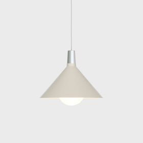 Bower Pendant with Angled Shade