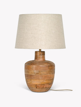 Westridge Table Lamp - Mango Wood, Natural