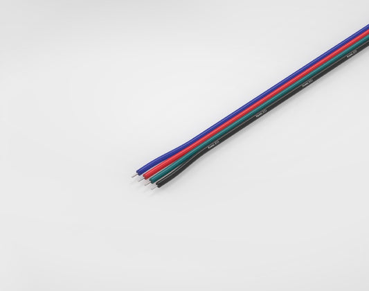 4 Core 5m pack flat cable 0.35