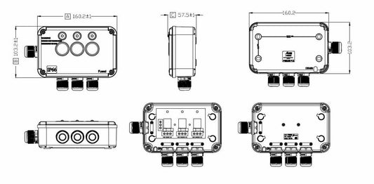 IP66 13A 3G Switch Box