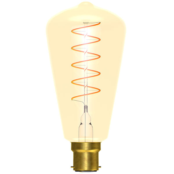 LED Vintage Soft Coil Filament - Dimmable BC