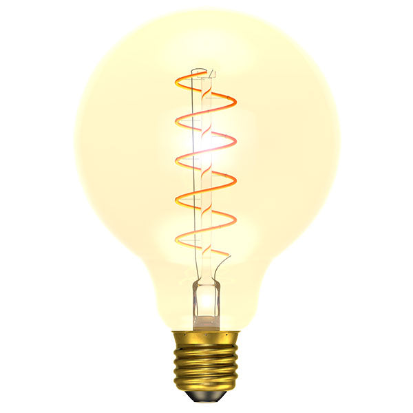 LED Vintage Soft Coil Medium Globe Filament - Dimmable ES