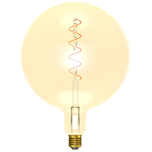 LED Vintage Soft Coil Giant Globe Filament - Dimmable ES