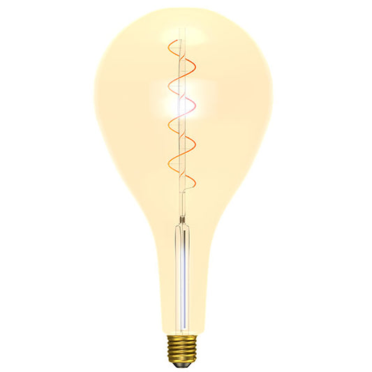 LED Vintage Soft Coil Pear Drop Filament - Dimmable ES