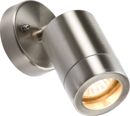 Lightweight Stainless Steel Adjustable Wall Light
