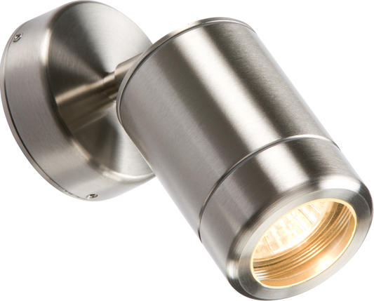 Single Stainless Steel Adjustable Wall Light
