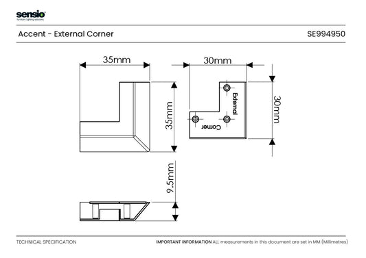 Accent? External Corner