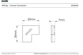 Sensio Affinity - Corner Connector