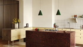 Bower Pendant with Cone Shade