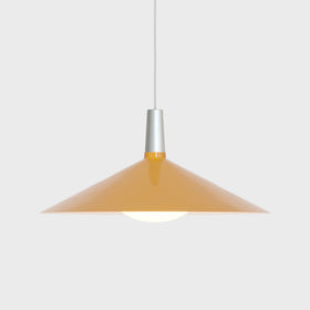 Bower Pendant with Flat Angled Shade