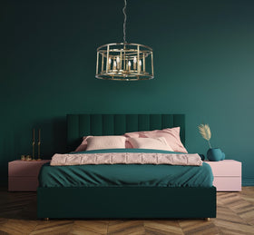 Chester 6 Light Pendant Antique Brass