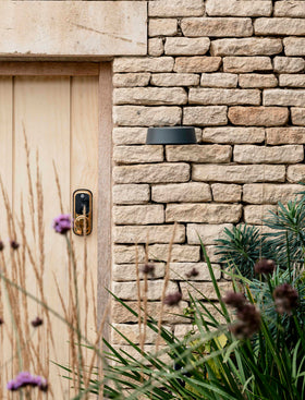 Litcham Outdoor Wall Light - Aluminium, Dark Grey