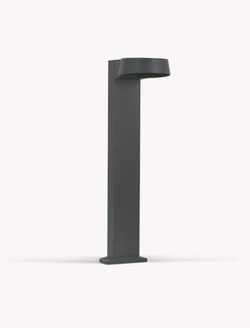 Litcham Outdoor Path Light - Aluminium, Dark Grey
