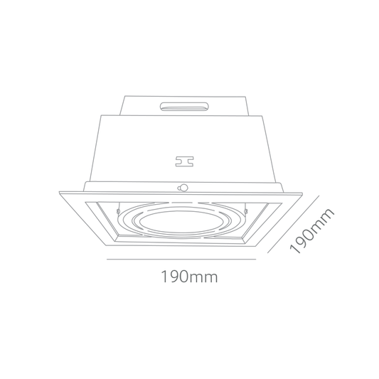 ATRUM AR1 Single Tilt Commercial LED Downlight