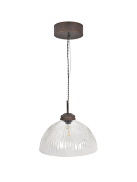 Fovant Glass Pendant Light