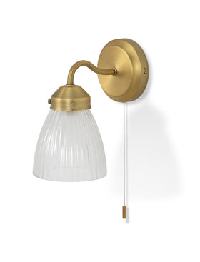 Fovant Bathroom Glass Wall Light