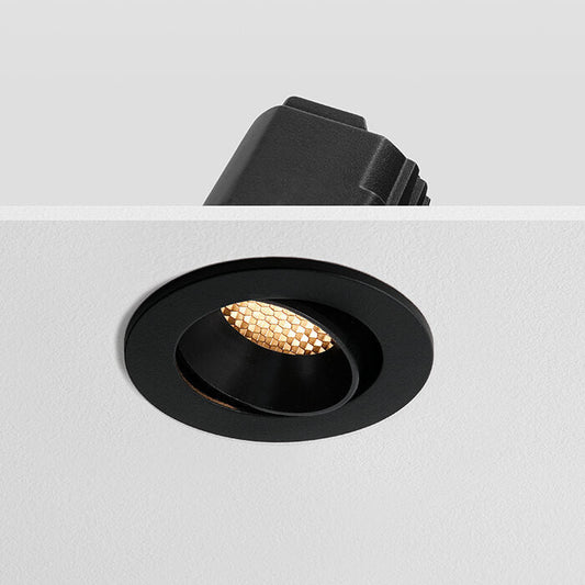 FORMA Honeycomb - Anti Glare Downlight Tilt, DALI, Black/Black