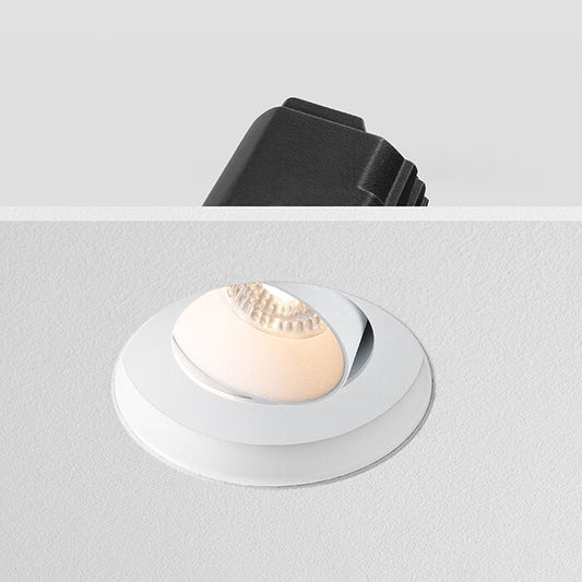 FORMA - Trimless Anti Glare Downlight Tilt, DALI, White/White