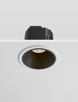 IRIS - Anti Glare Downlight Modular, Mains Dimmable, White/Black