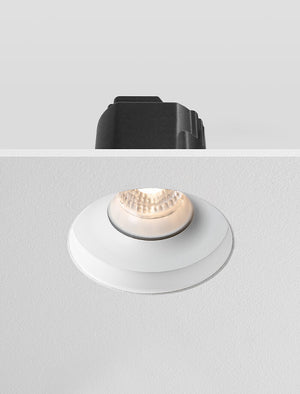 ARC Trimless - Anti Glare Downlight, Mains Dimmable, White/White