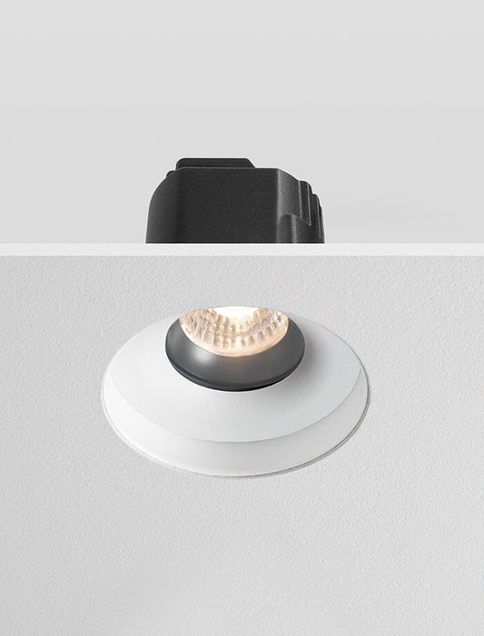 ARC Trimless - Anti Glare Downlight, Mains Dimmable, White/Black