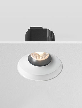 ARC Trimless - Anti Glare Downlight, 0-10v, White/Black
