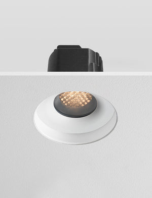 ARC Honeycomb Trimless - Anti Glare Downlight, DALI, White/Black
