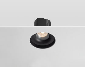ARC Trimless - Anti Glare Downlight, 0-10v, Black/Black