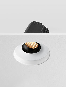 ARC Honeycomb Trimless - Anti Glare Downlight Tilt, DALI, White/Black