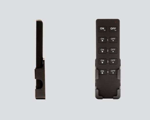 4 Zone - Single Colour White RF Button Remote Dimmer