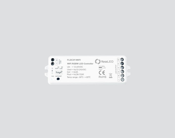 Light Smart Receiver RGBW - RF & WIFI Smart Receivers