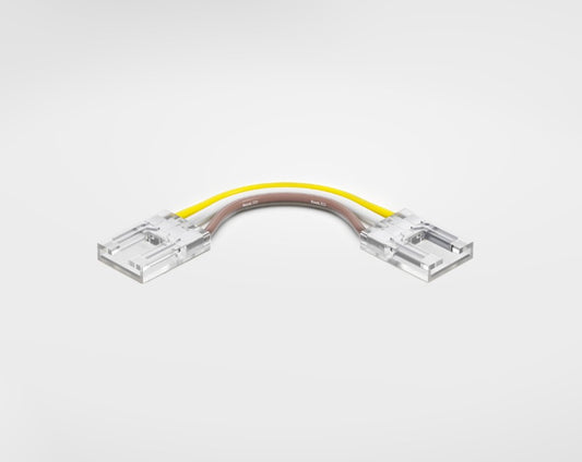 Corner Connector COB Tuneable White 10mm Corner Feed connector - 5cm Lead