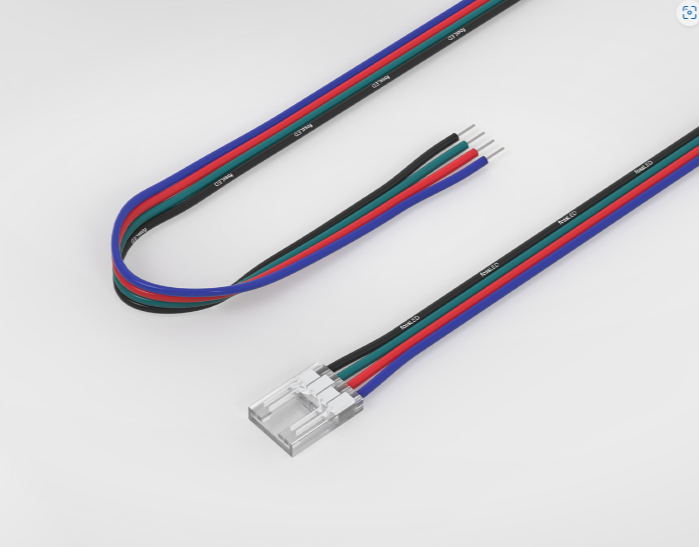 New Feed COB RGB Series Connectors - 5m Lead