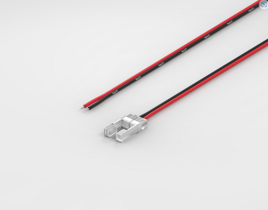 New Feed 10mm PCB Strip to Wire connector - 1m Lead