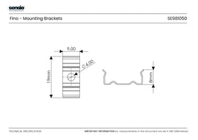Fino? Mounting Bracket Set