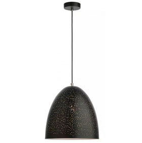Galaxy 1 Light Black Metal Pendant