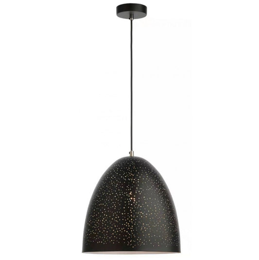 Galaxy 1 Light Black Metal Pendant