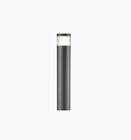 Anthracite GU10 Garden Bollard - 650MM