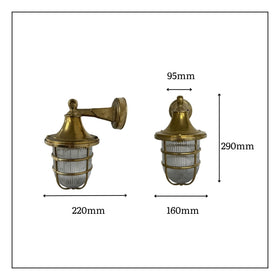 Grand Tiller - Wall Lantern