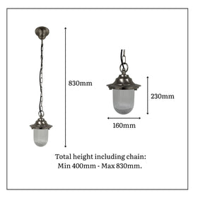 Hull - Pendant Lantern