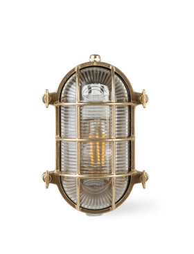 Devonport Bulkhead Light - Brass