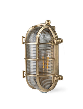 Devonport Bulkhead Light - Brass