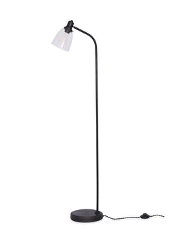 Hoxton Dome Floor Lamp - Steel, Antique Bronze