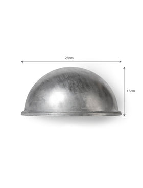 St Ives Eye Light - Galvanised Steel, Silver