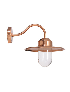 Howick Wall Light - Copper, Raw Copper