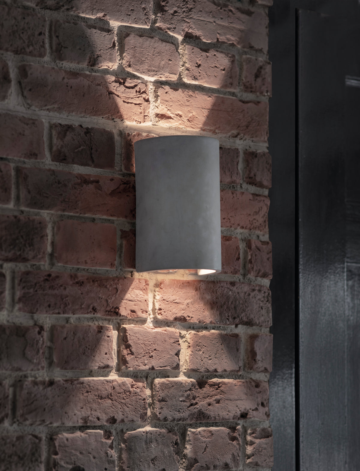 Kew Up & Down Wall Light - Concrete, Natural