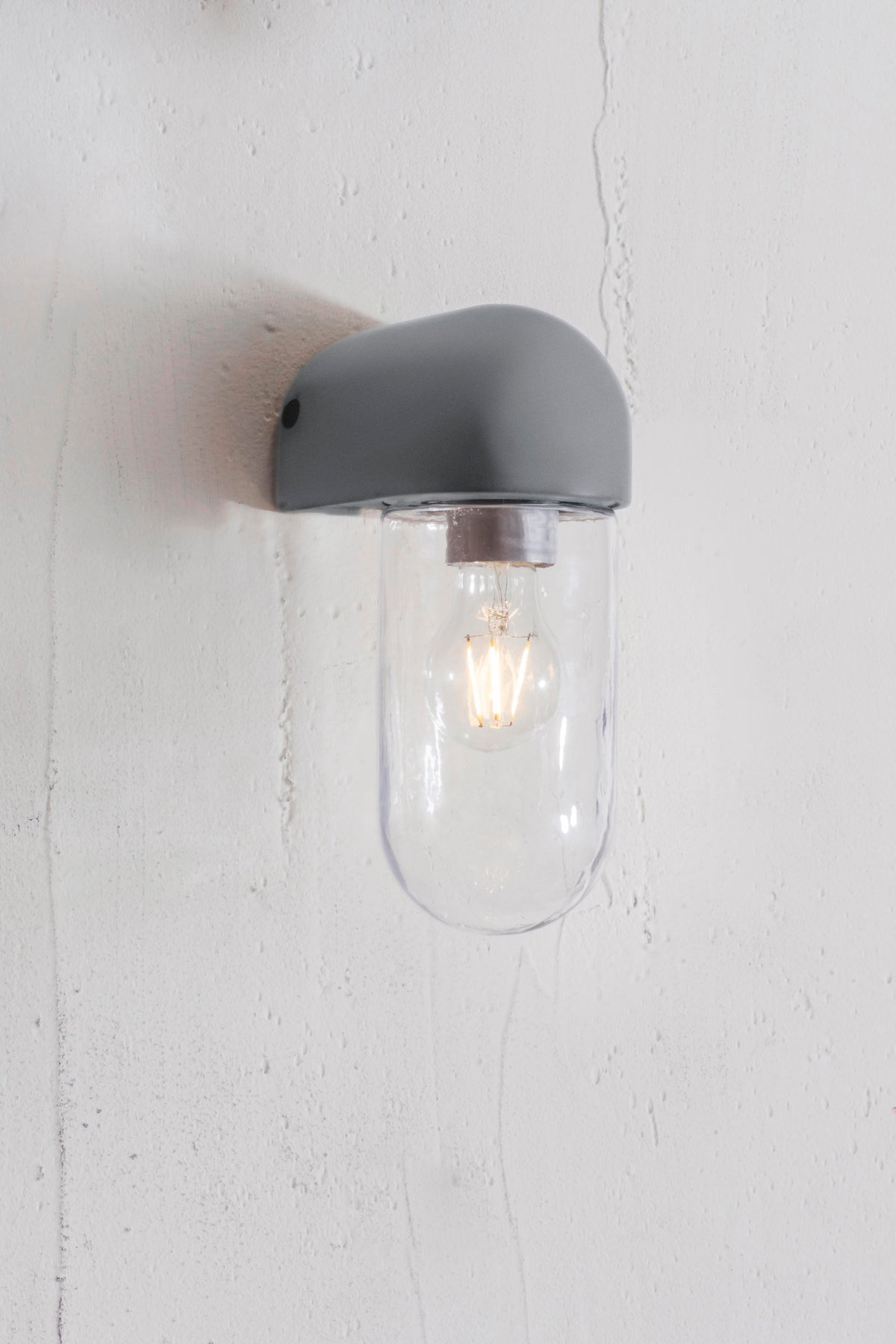 Southbank Outdoor Wall Light - Polymer Concrete, Natural